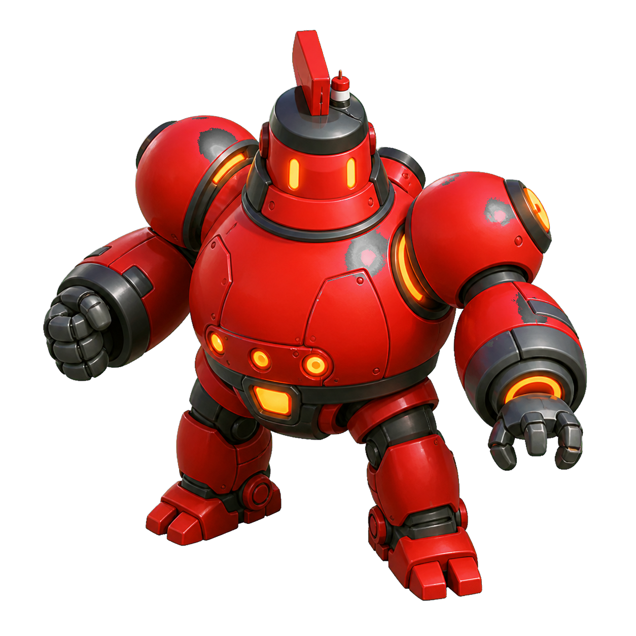 Robot rojo
