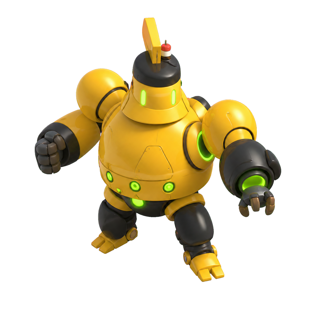 Robot amarillo