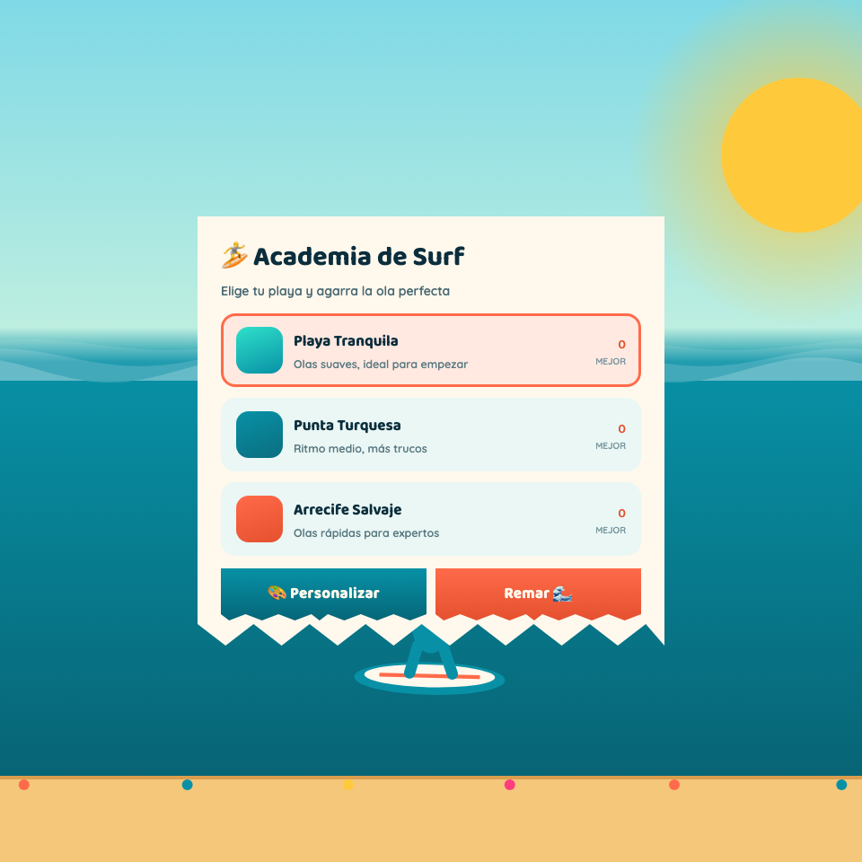 Captura de Academia de Surf