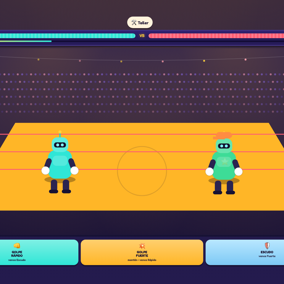 Captura de Arena de Robots Boxeadores