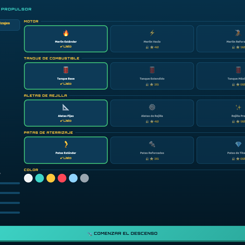 Captura de Aterriza el Cohete