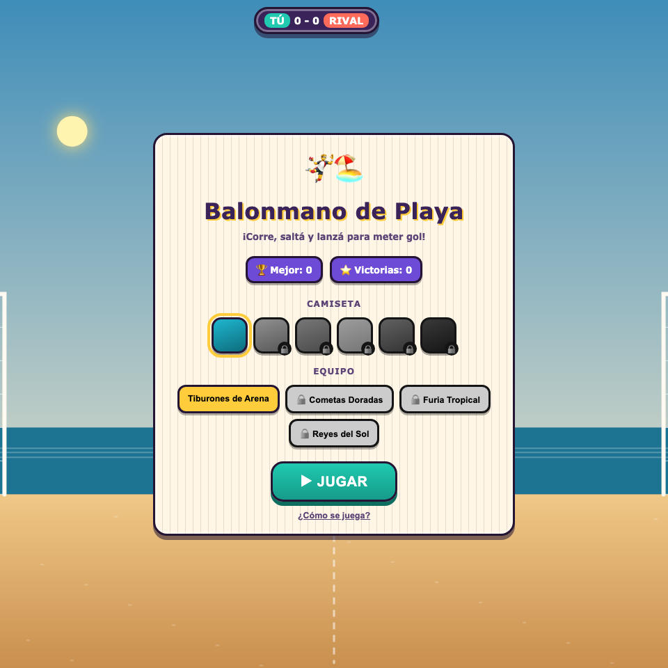 Captura de Balonmano de Playa