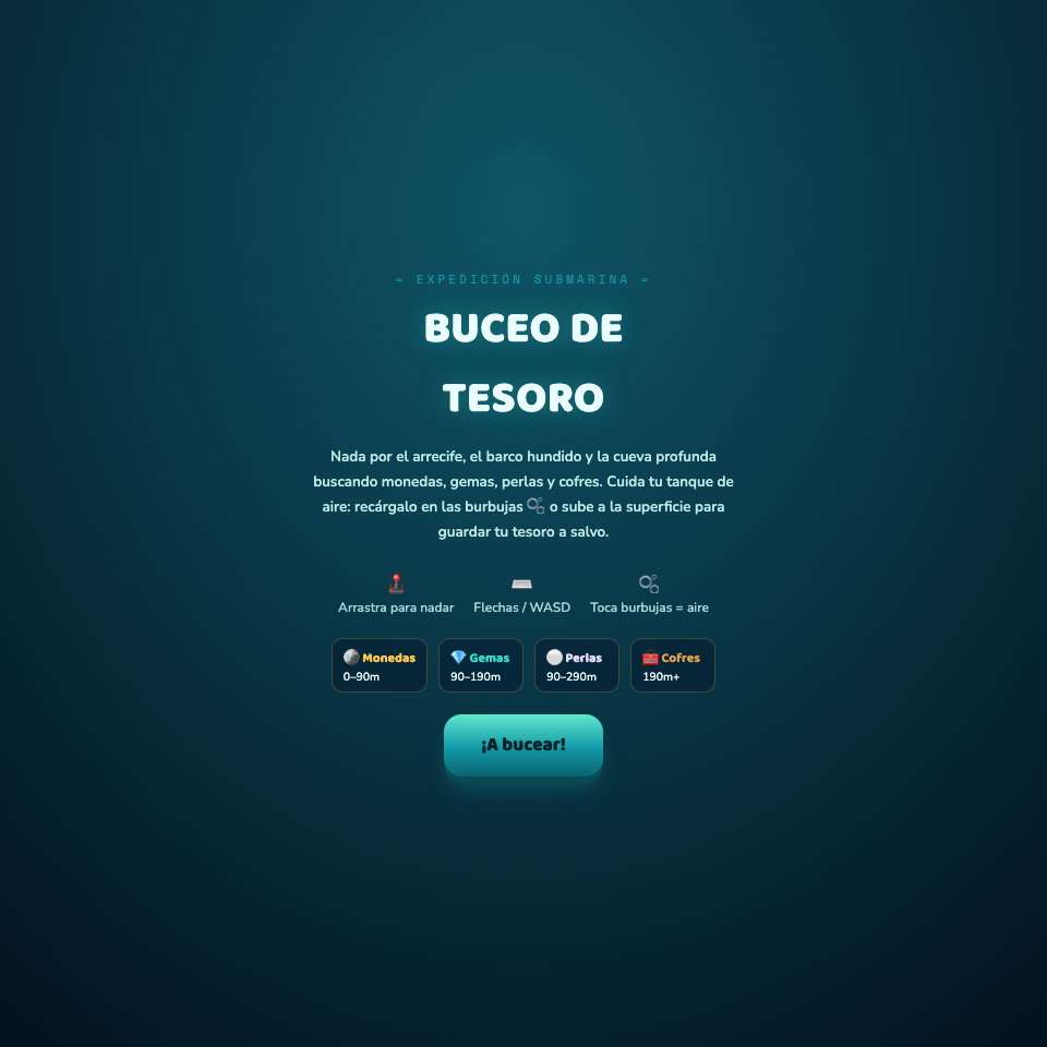 Captura de Buceo de Tesoro
