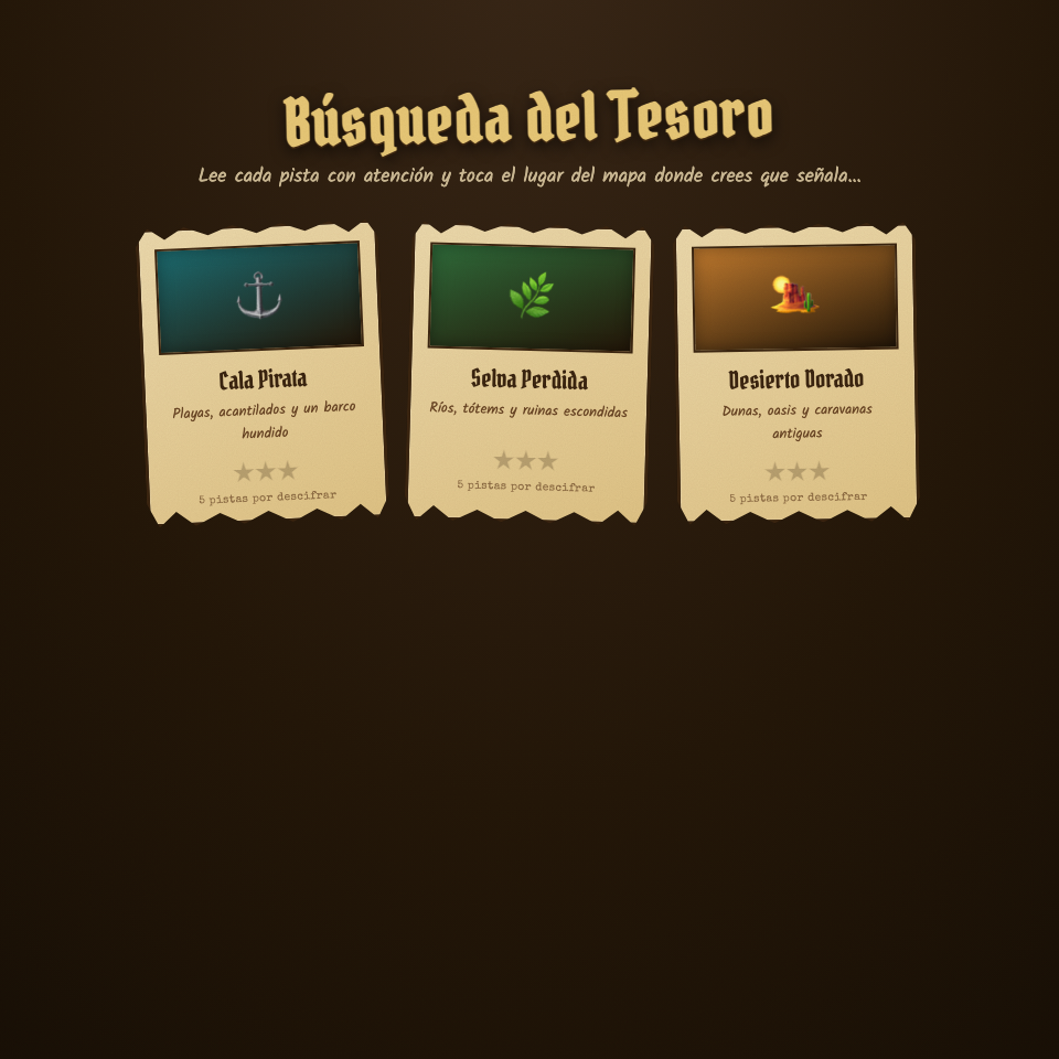 Captura de Búsqueda del Tesoro