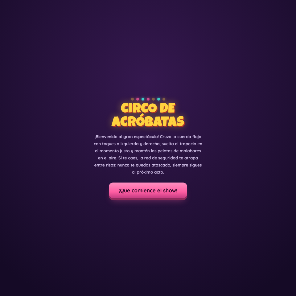 Captura de Circo de Acróbatas