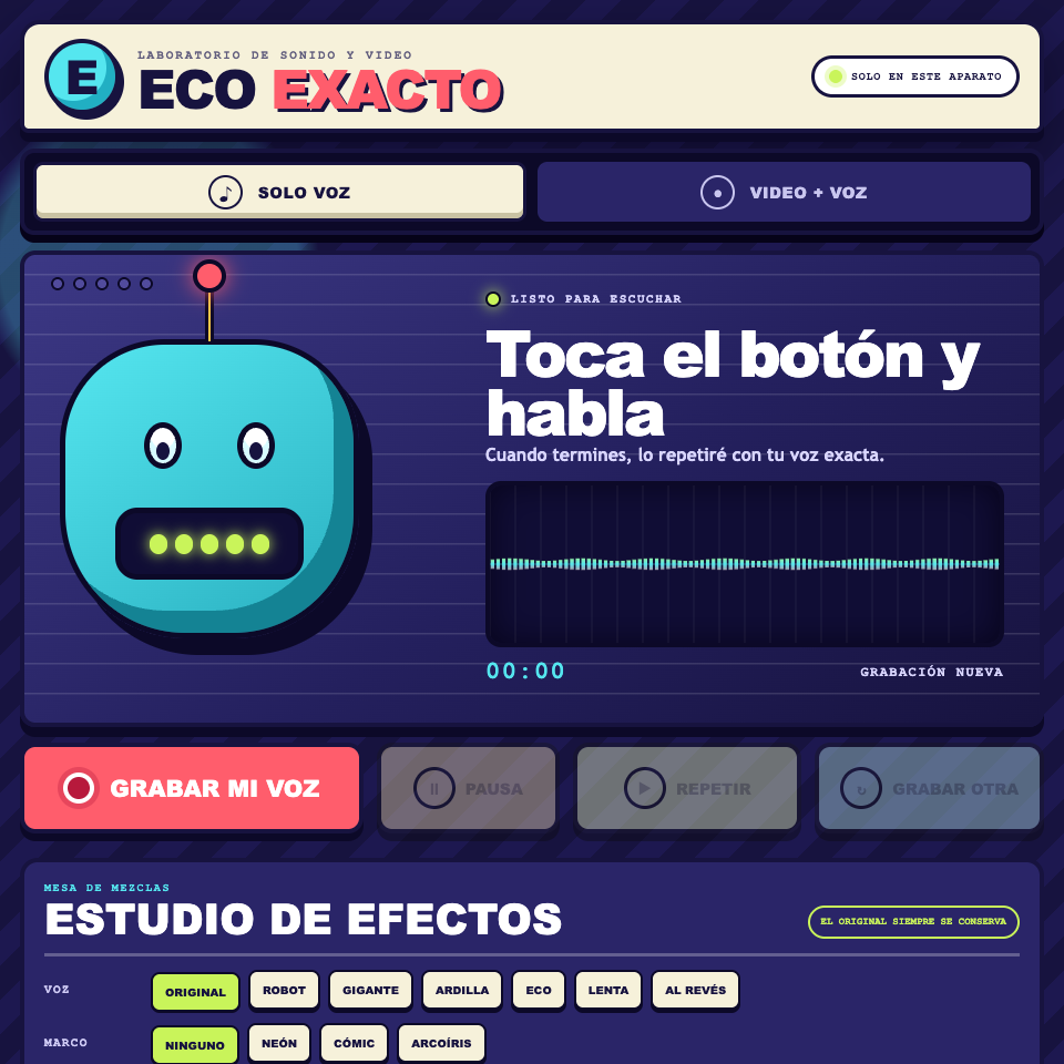 Captura de Eco Exacto