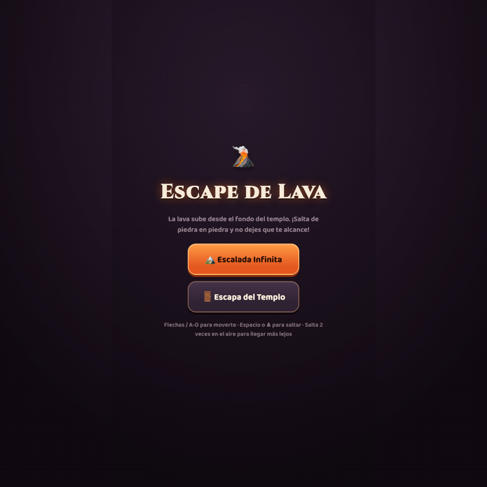 Captura de Escape de Lava