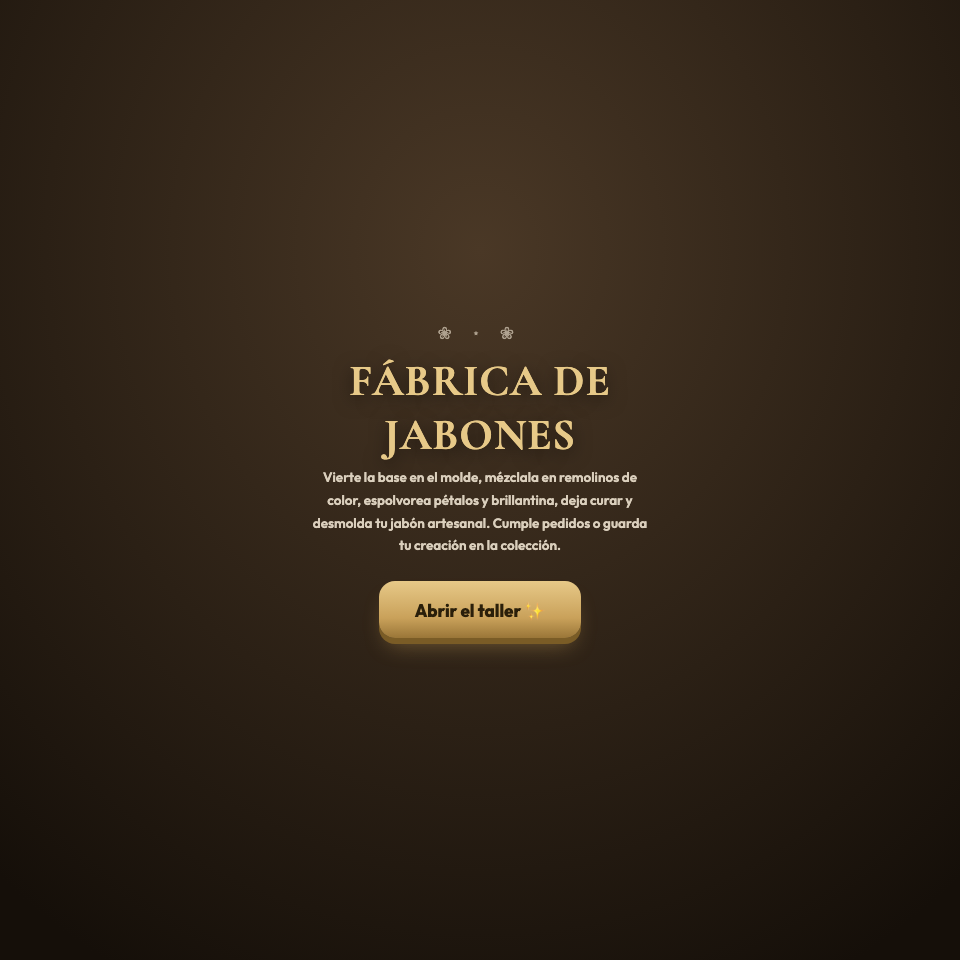 Captura de Fábrica de Jabones Artesanales