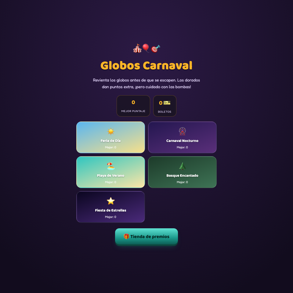Captura de Globos Carnaval