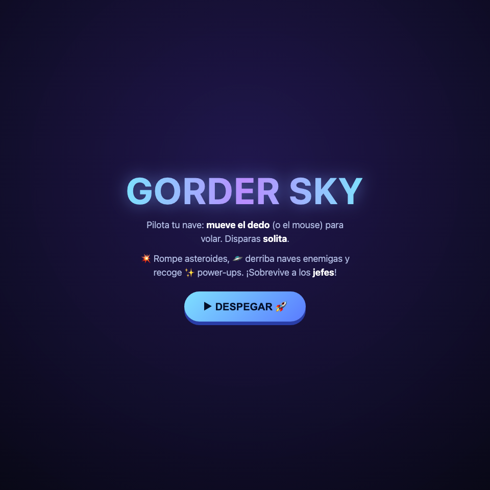 Captura de Gorder Sky