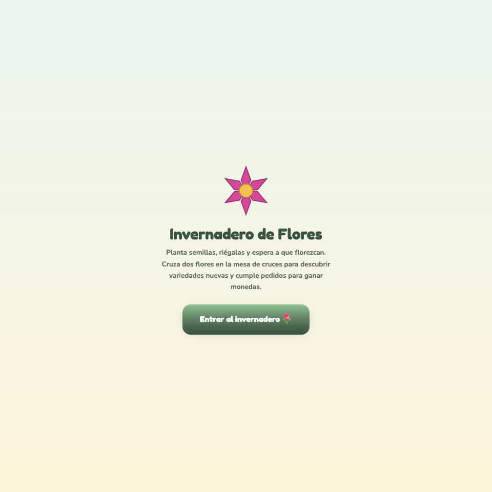 Captura de Invernadero de Flores