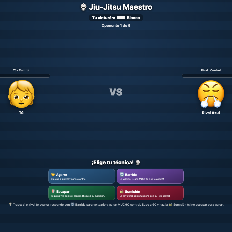 Captura de Jiu-Jitsu Maestro