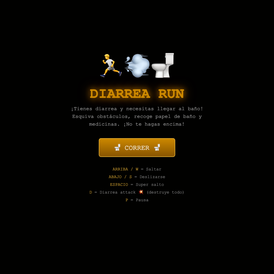 Captura de Diarrea Run