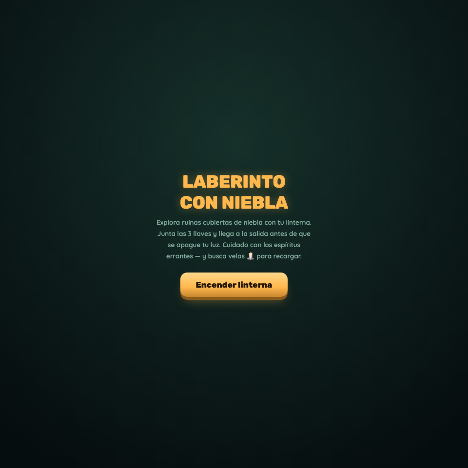 Captura de Laberinto con Niebla