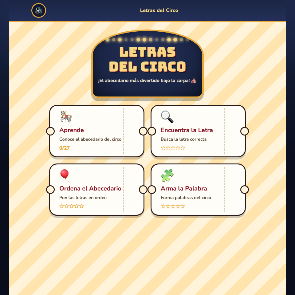 Captura de Letras del Circo