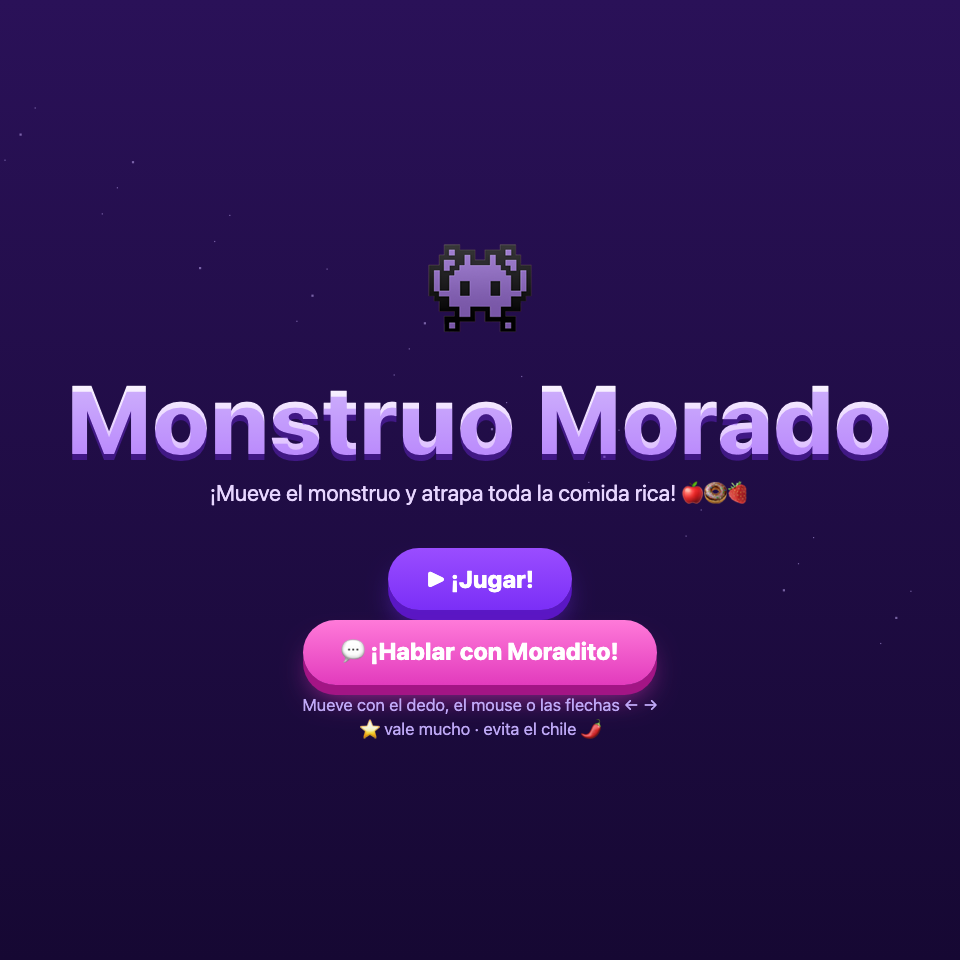 Captura de Monstruo Morado