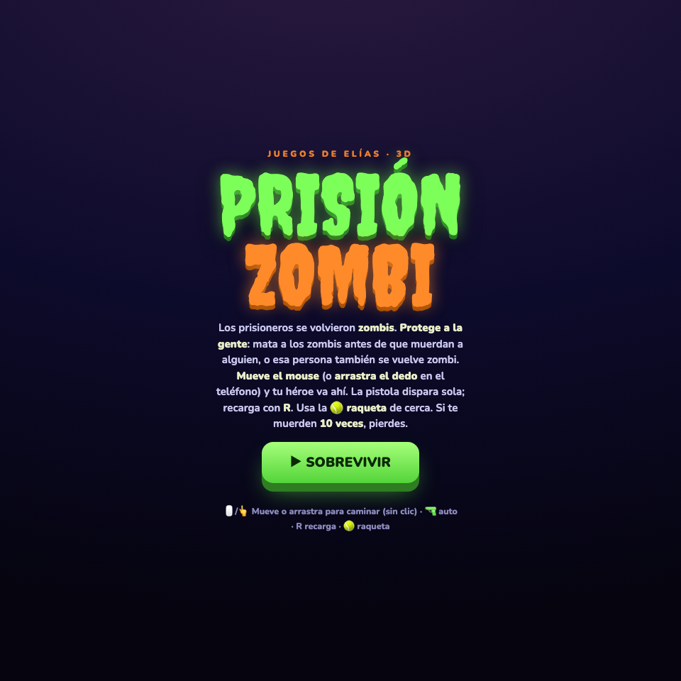 Captura de Prision Zombi 3D