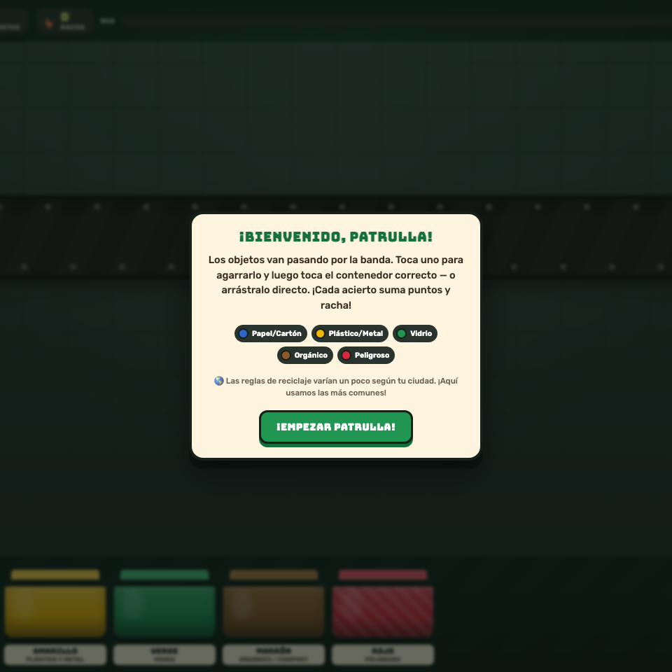 Captura de Patrulla de Reciclaje