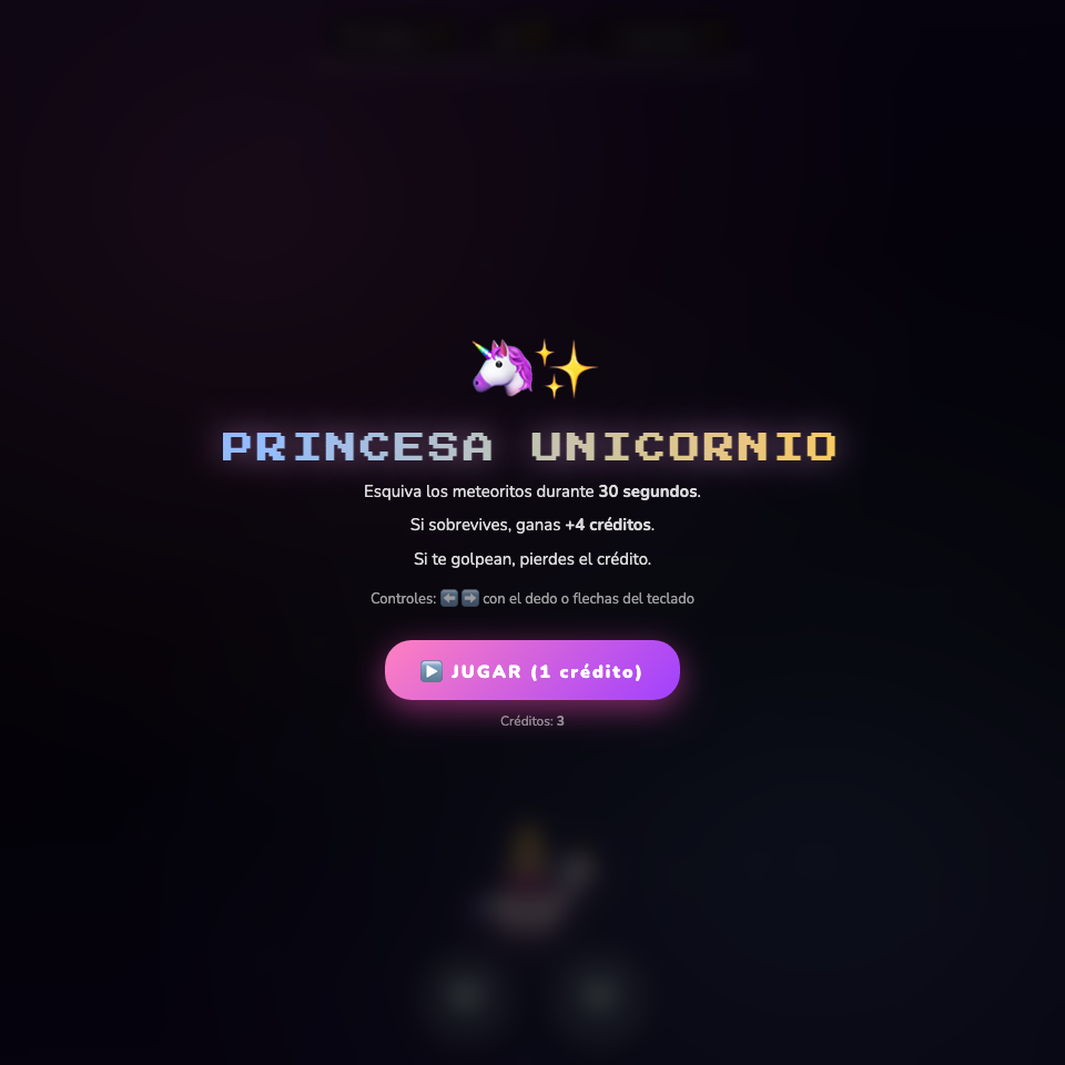 Captura de Princesa Unicornio