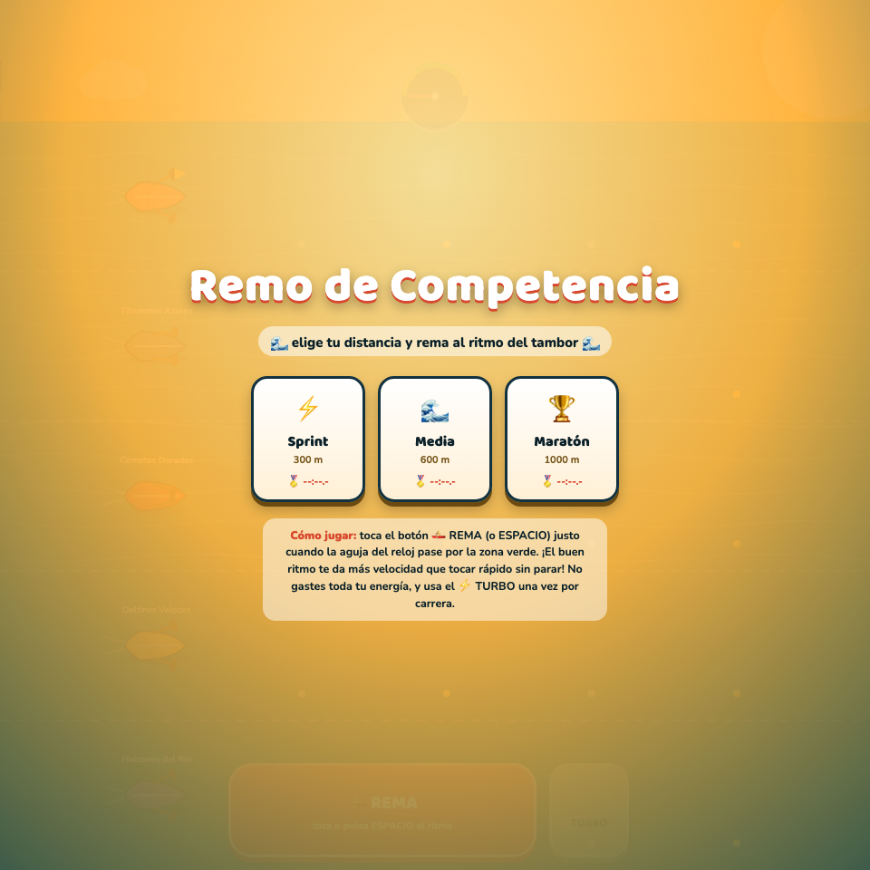 Captura de Remo de Competencia