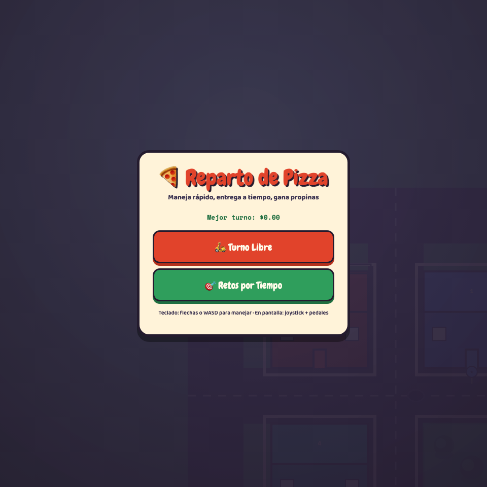 Captura de Reparto de Pizza