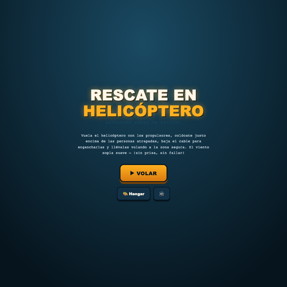 Captura de Rescate en Helicóptero