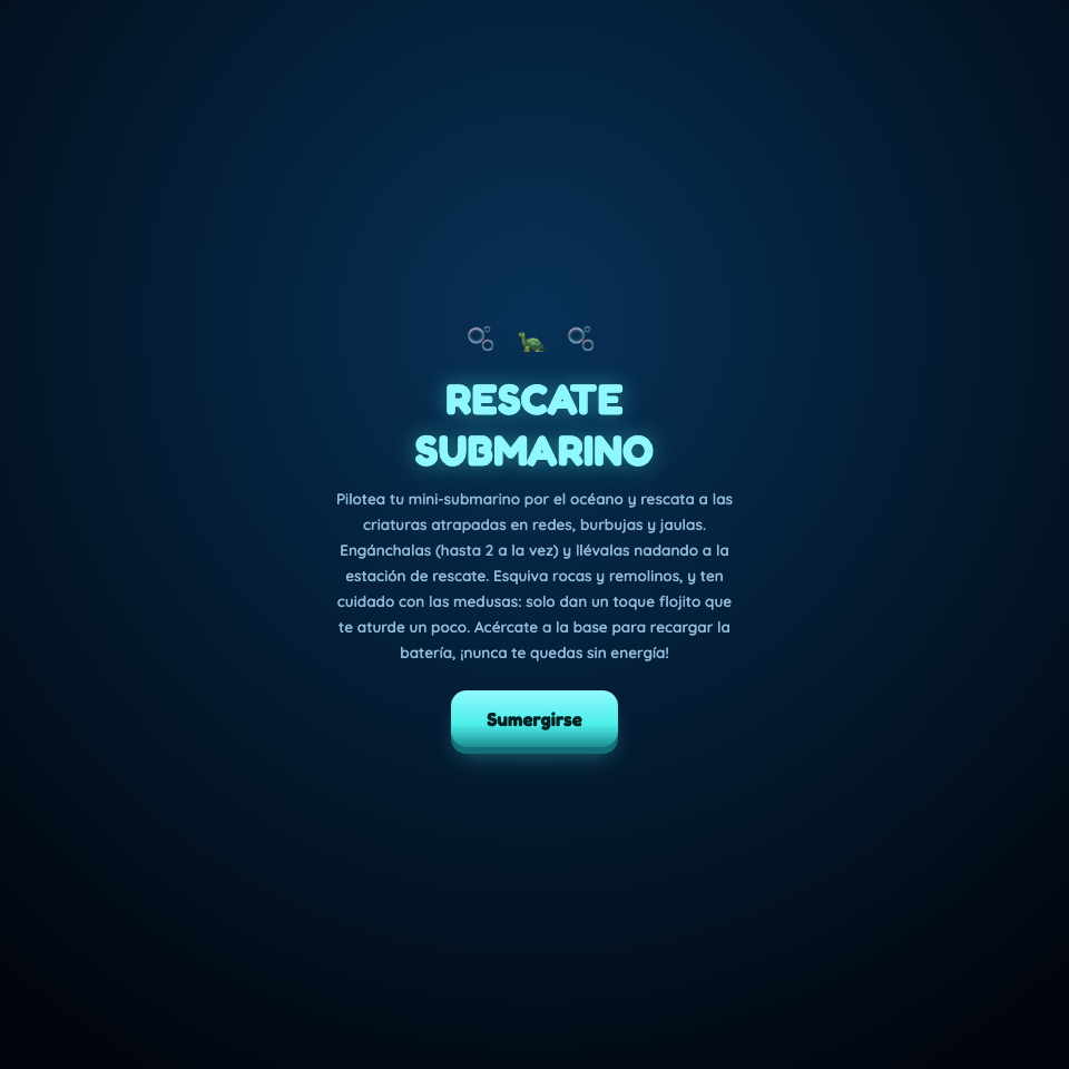 Captura de Rescate Submarino