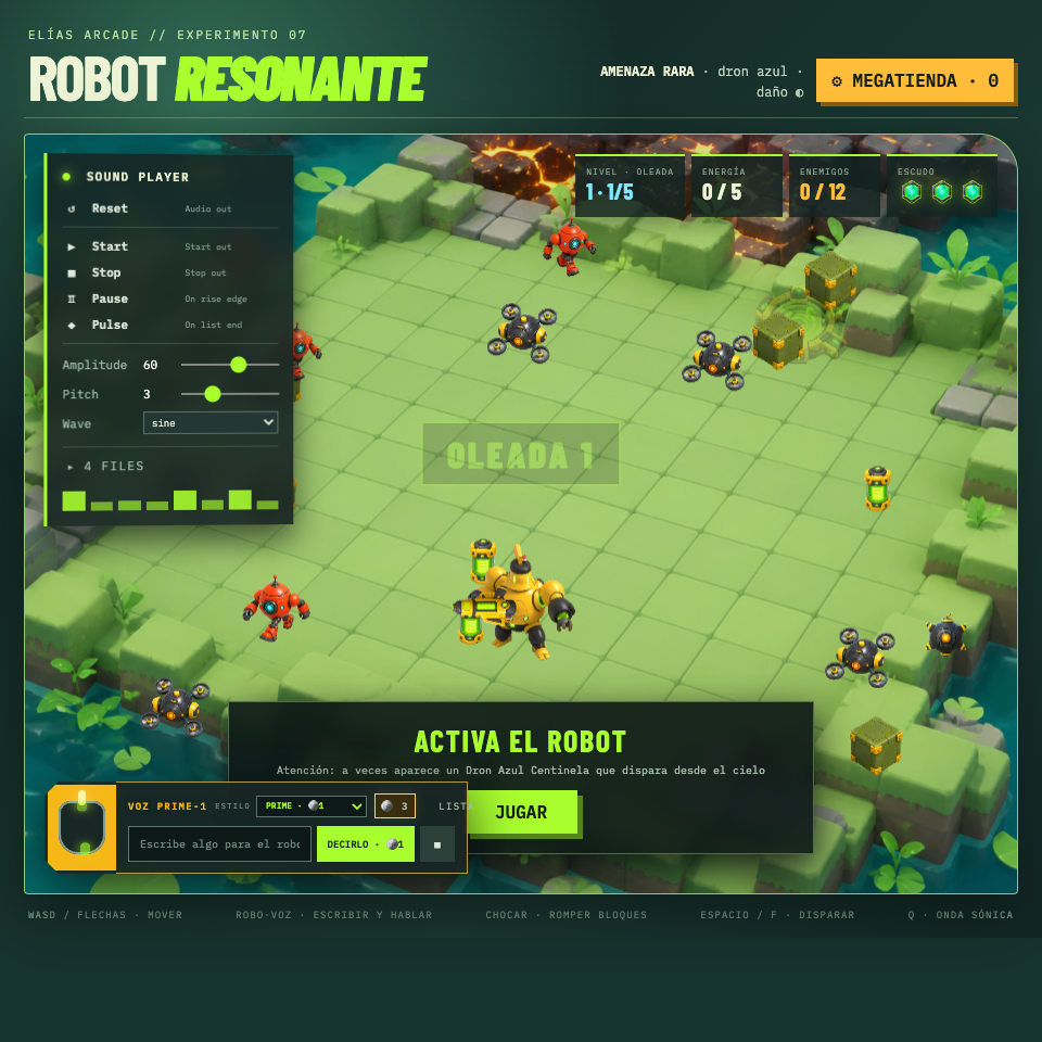 Captura de Robot Resonante