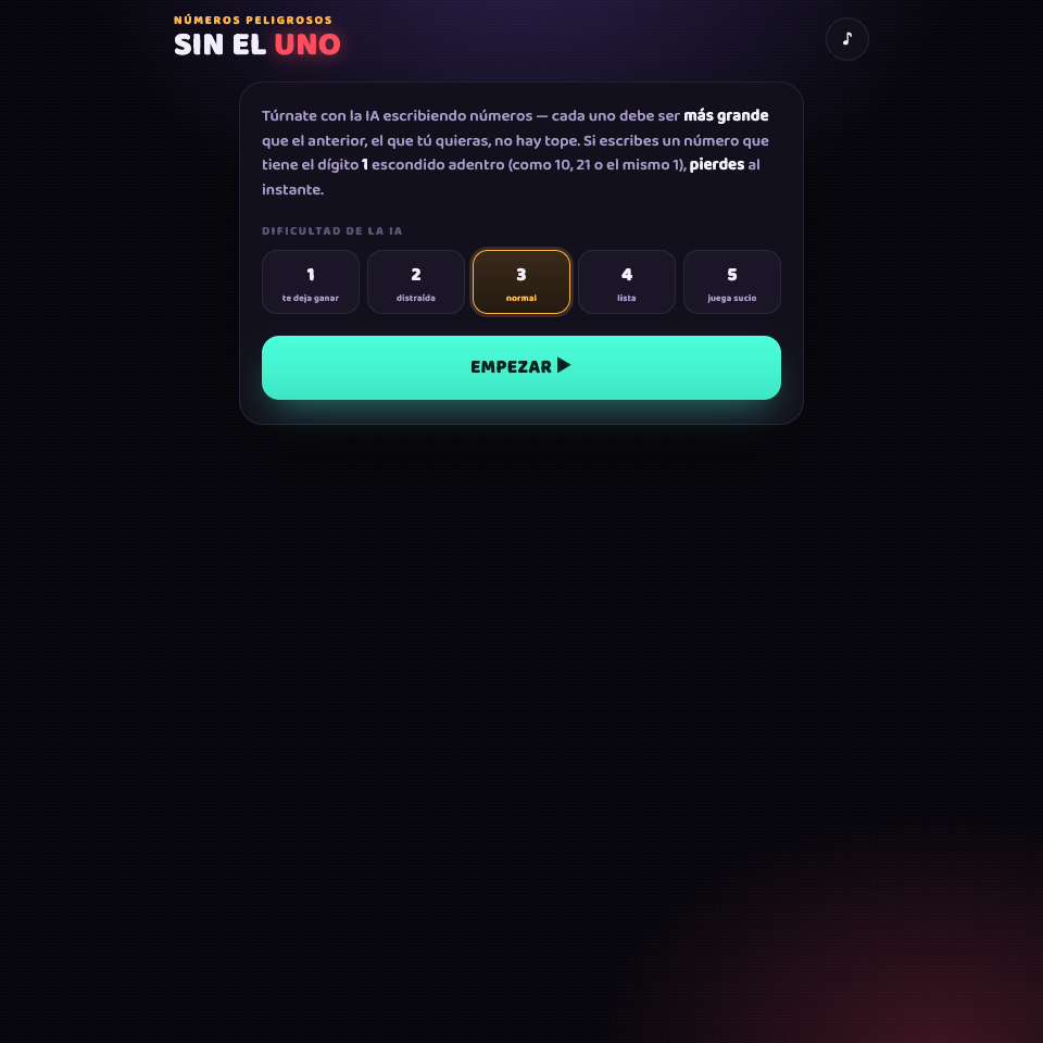 Captura de Sin El Uno