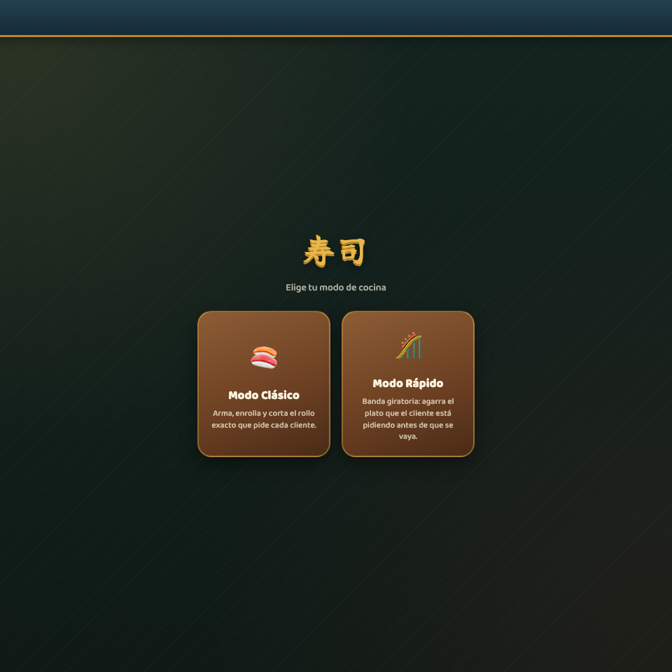 Captura de Sushi Maestro
