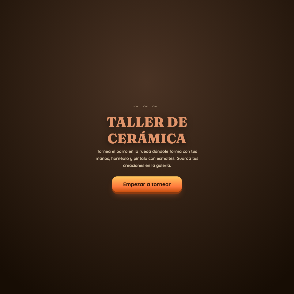 Captura de Taller de Cerámica