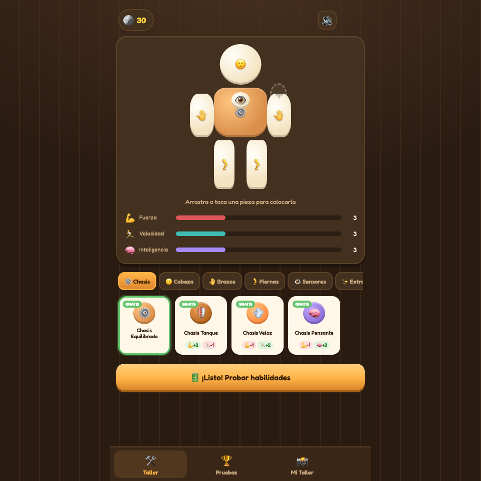 Captura de Taller de Robots Amigos