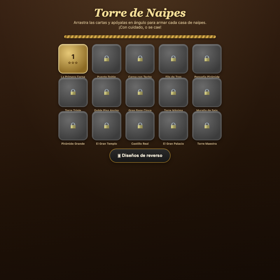 Captura de Torre de Naipes